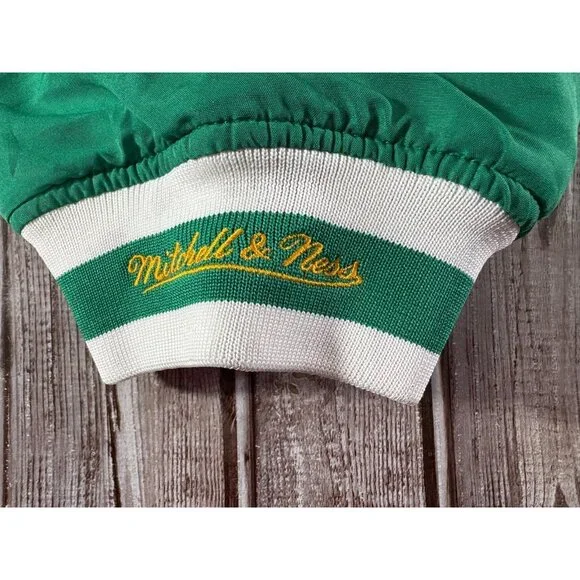 Mitchell & Ness Boston Celtics Varsity Jacket Hardwood Classics sz 60 4XL vintag - Picture 10 of 10